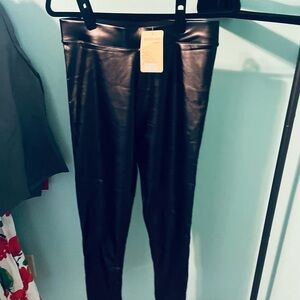 Pleather leggings new with tags
